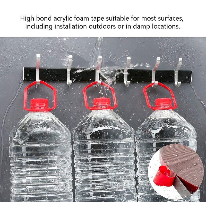 Papillon Double Sided Foam Tape Heavy Duty, Waterproof Adhesive for LED Strips, Home & Office Decor (108Ft x 0.39In, Black) - Image 3